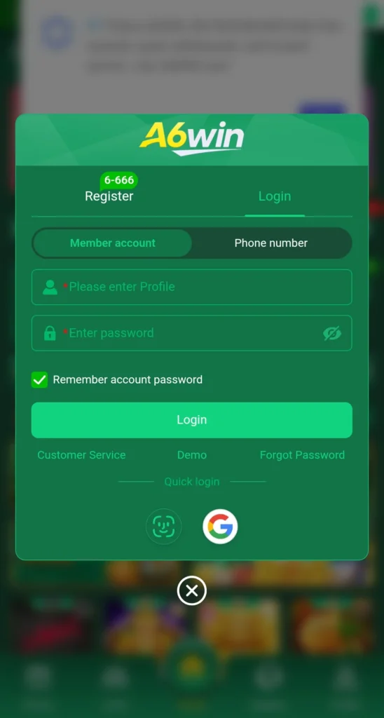 A6WIN Game Apk 