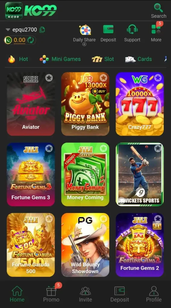 KC99 Game Apk Download Best Earning App