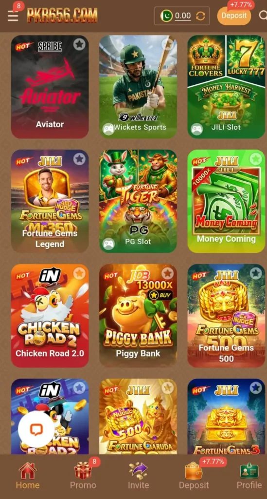 Pkr656 Game Home Image