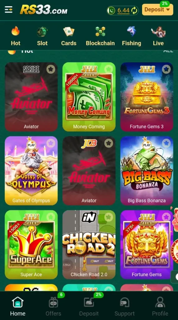 RS33 Game Apk Download Best Earning Game