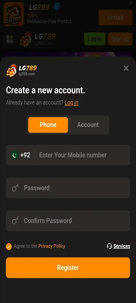 LG789 Game
