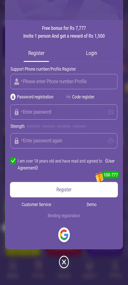 WU777 Game Apk Download